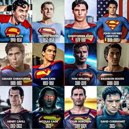 Actores que han interpretado a Superman
